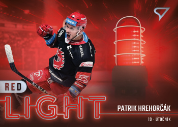 Patrik Hrehorcak Trinec Tipsport ELH 2022/23 SportZoo 2. serie Red Light #RL-02